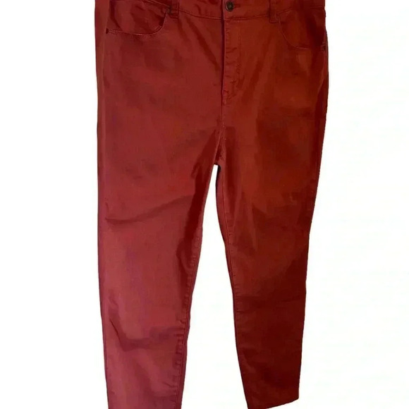 Artisan NY skinny coral colored pants, size 16 . - Picture 3 of 5